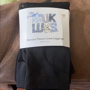 Fleece lined leggings